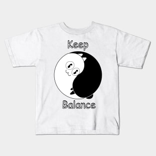 Keep balance Kids T-Shirt